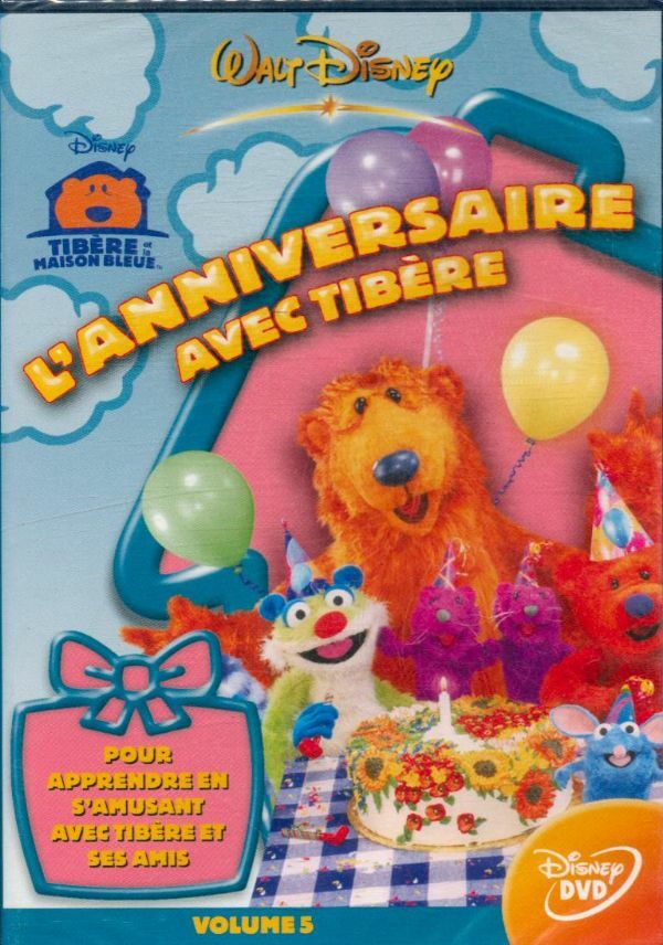 Livrenpoche : Tibère et la maison bleue, vol 5 : L'anniversaire avec Tibère - Mitchell Kriegman - DVD