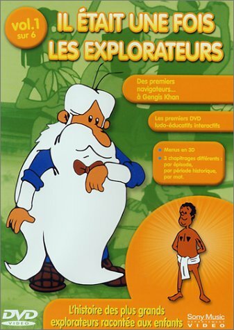 Livrenpoche : Il était une fois... Les Explorateurs - Vol.1 - Albert Barillé - DVD