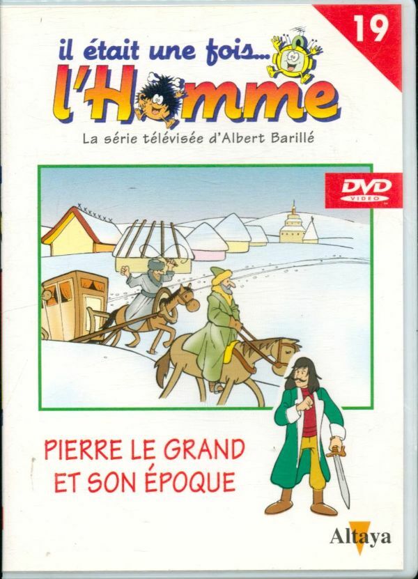 Livrenpoche : IL ETAIT UNE FOIS L'HOMME vol 19 : Pierre le grand et son époque - XXX - DVD