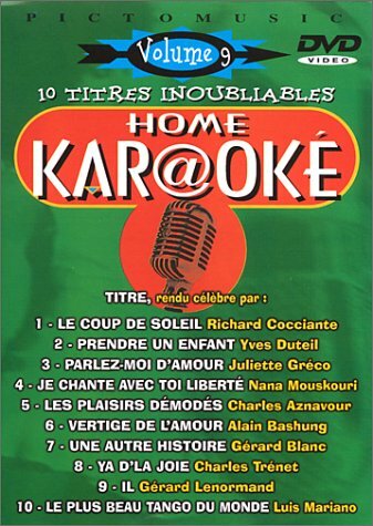 Livrenpoche : Home Kar@oké : 10 titres inoubliables - Vol.9 - XXX - DVD