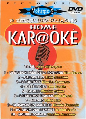 Livrenpoche : Home Kar@oké : 10 titres inoubliables - Vol.5 - XXX - DVD