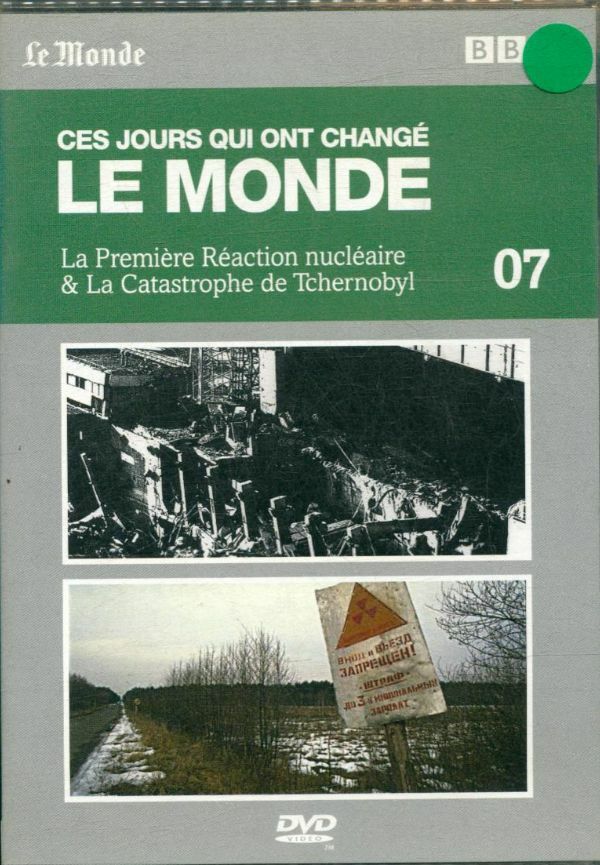 Livrenpoche : Ces jours qui ont changé le monde La premiere réacton nucleaire & La catastrophe de Tchernobyl - XXX - DVD