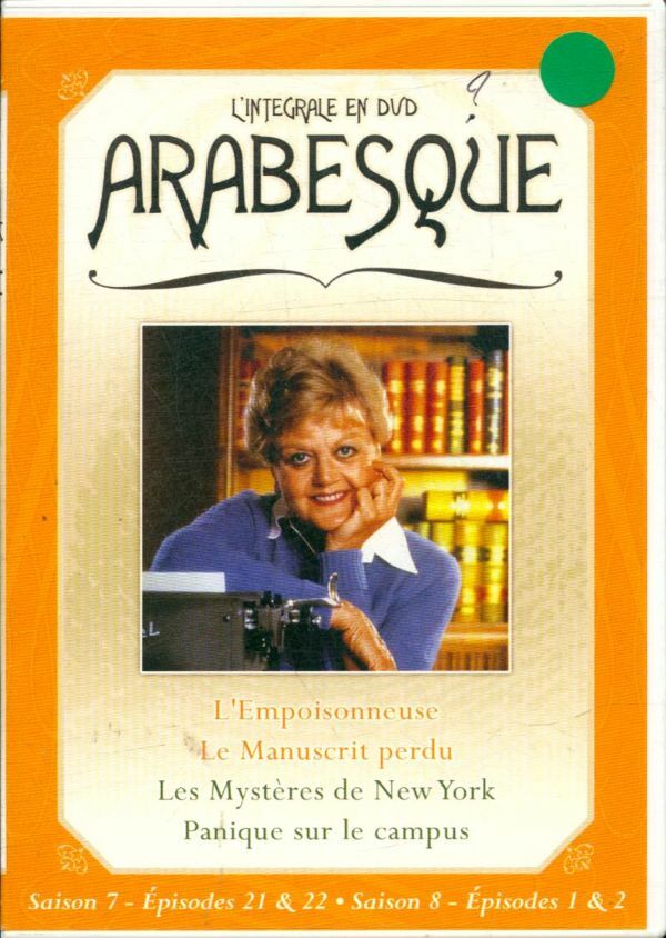 Livrenpoche : Arabesque saison 7 episode 21 & 22 saison 8 episode 1 & 2 - XXX - DVD
