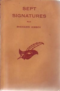 Sept signatures - Bruno Essex - Livre