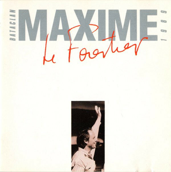 Livrenpoche : Maxime Le Forestier - Bataclan 1989 - Maxime le Forestier - CD