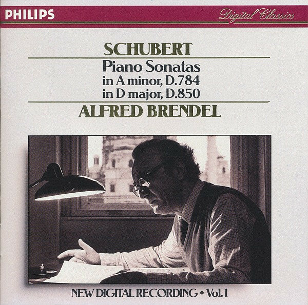 Livrenpoche : Schubert*, Alfred Brendel - Piano Sonatas In A Minor, D. 784 · In D Major, D. 850 - Schubert*, Alfred Brendel - CD