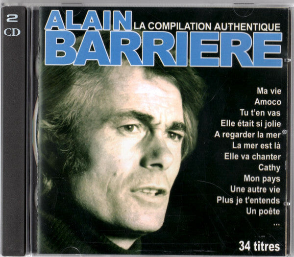 Livrenpoche : Alain Barrière - La Compilation Authentique - Alain Barrière - CD