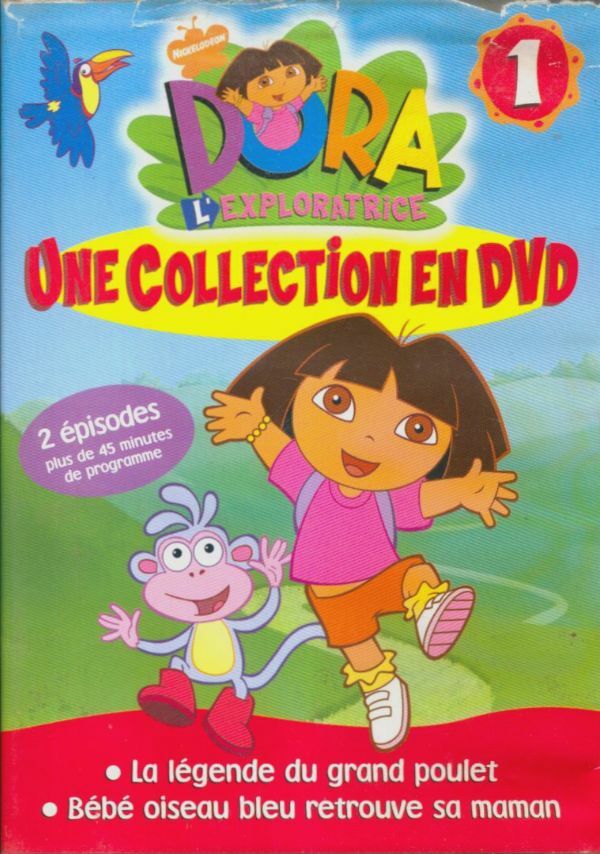 Livrenpoche : Dora l'exploratrice une collection en dvd la legende du grand pouket bébé oiseau bleu retrouve sa maman - XXX - DVD
