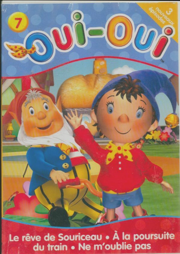 Livrenpoche : Oui-Oui le reve de souriceau, A la poursuite du train, ne m'oublie pas - XXX - DVD