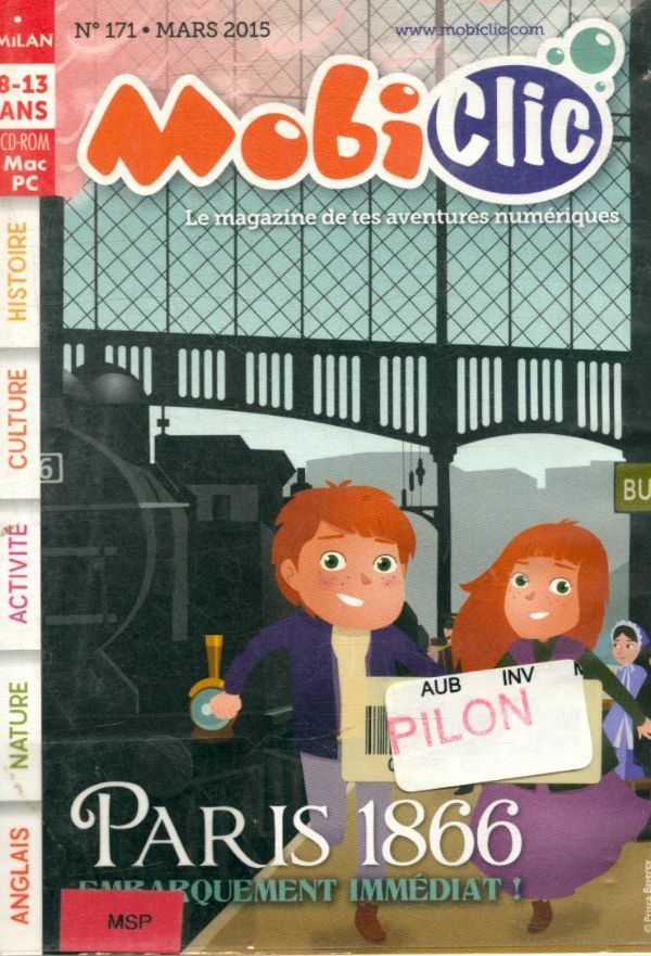 Livrenpoche : MobiClic N°171 : Paris 1866 - XXX - DVD