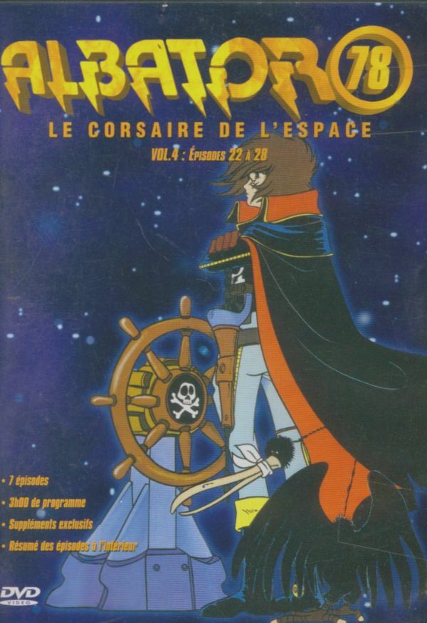 Livrenpoche : Albator78 : Le corsaire de l'espace vol4 Episode 22 à 28 - XXX - DVD