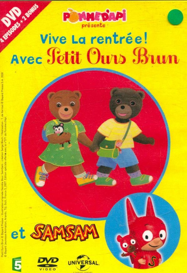 Livrenpoche : Vivre la rentrée avec petit ours Brun et samsam - XXX - DVD