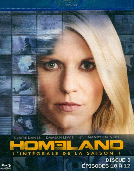 Livrenpoche : Homeland - Saison 1 Episode 10 à 12 (Blu-ray) - Clark Johnson, Michael Cuesta, Jeffrey Nachmanoff - DVD