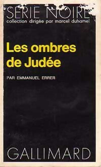 Livrenpoche : Les ombres de Judée - Emmanuel Errer - Livre