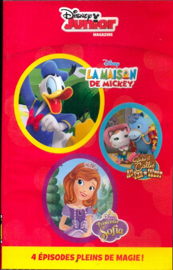 Livrenpoche : Disney Junior : La maison de Mickey, Shérif Callie au far xest, Princesse sofia - XXX - DVD