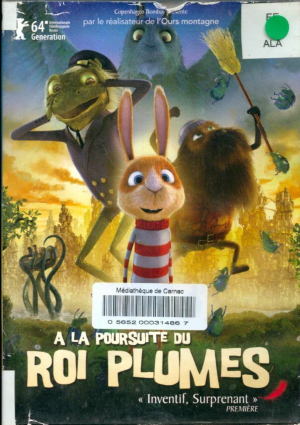 Livrenpoche : A la poursuite du Roi Plumes - Jacobsen Esen Toft - DVD