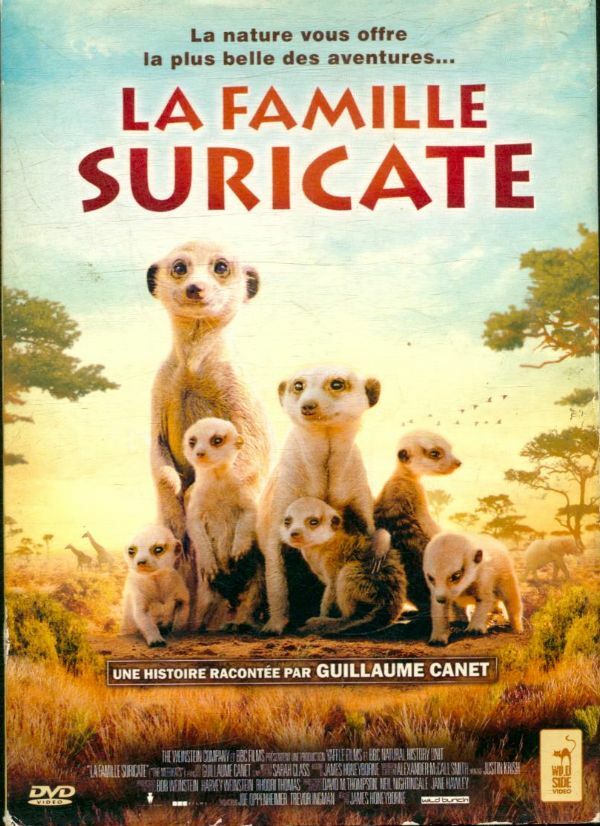 Livrenpoche : La Famille Suricate - James Honeyborne - DVD