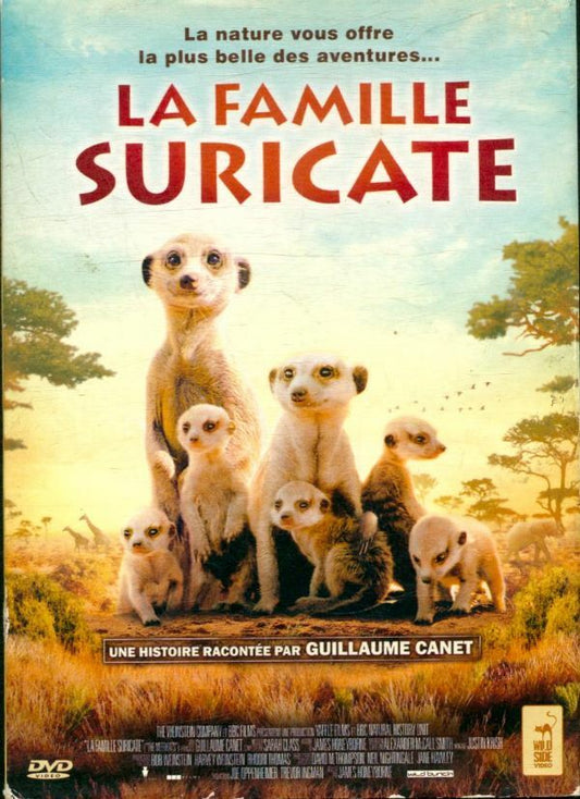 Livrenpoche : La Famille Suricate - James Honeyborne - DVD