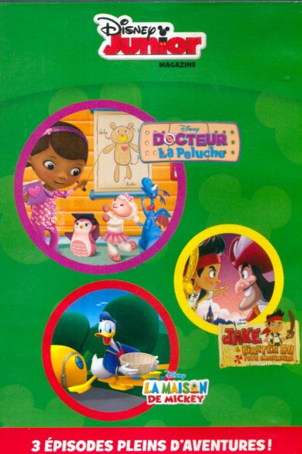 Livrenpoche : Disney Junior : Docteur La peluche, Jake et les pirates du pays imaginaire & La maison de Mickey - XXX - DVD