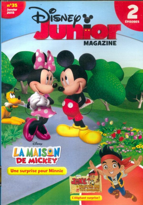 Livrenpoche : Disney Junior : La maison de Mickey une surprise pour minnie & Jake le pirate et les pirates du pays imaginaire l'éléphant surprise - XXX - DVD