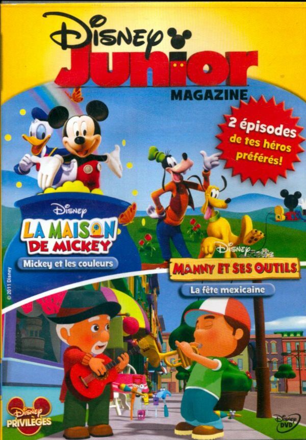 Livrenpoche : Disney Junior ; La maison de Mickey Mickey et les couleurs & Manny et ses outils La fete mexicaine - XXX - DVD