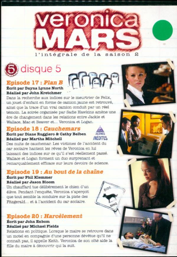 Livrenpoche : Veronica Mars saison 2 disque 5 & 6 - XXX - DVD