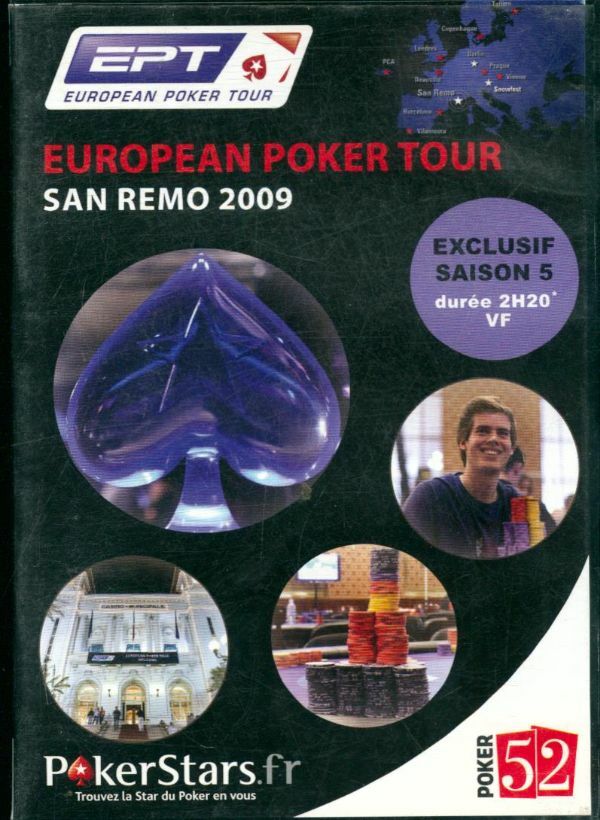 Livrenpoche : European poker tour san remo 2009 - XXX - DVD