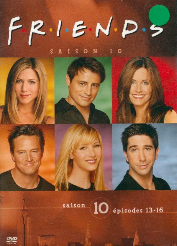 Livrenpoche : DVD : FRIENDS - SAISON 10 - VOLUME 4 (épisodes 13 à 16) - XXX - DVD