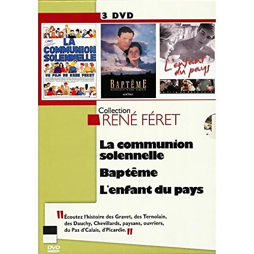 Collection René Feret : La Communion solennelle + Baptême + l'enfant du Pays - René Féret - DVD