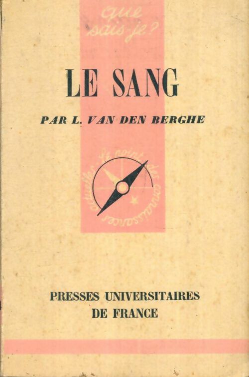 Livrenpoche : Le sang - L. Van den Berghe - Livre