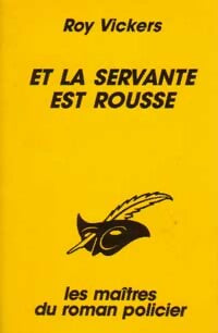 Livrenpoche : Et la servante est rousse - Roy Vickers - Livre