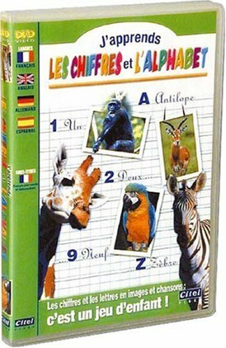 Livrenpoche : J'apprends les chiffres et l'alphabet avec les animaux - XXX - DVD
