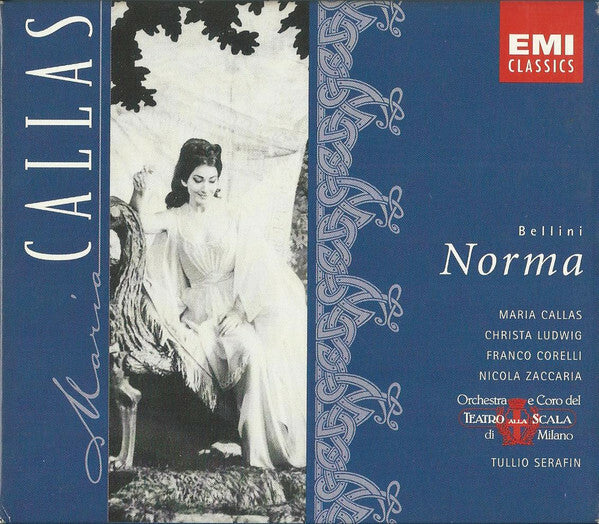 Livrenpoche : Bellini* - Maria Callas, Franco Corelli, Christa Ludwig, Nicola Zaccaria, Coro Del Teatro Alla Scala, Orchestra Del Teatro Alla Scala, Tullio Serafin - Norma - Bellini* - CD