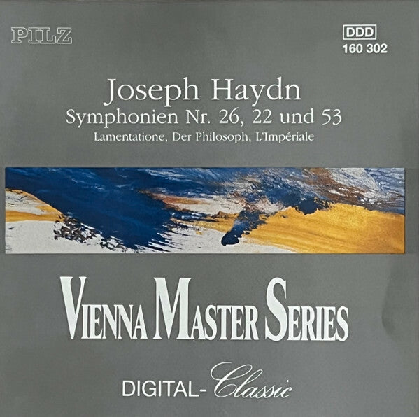 Livrenpoche : Joseph Haydn - Symphonien Nr. 26, 22 Und 53 (Lamentatione, De Philosoph, L'Impériale) - Joseph Haydn - CD
