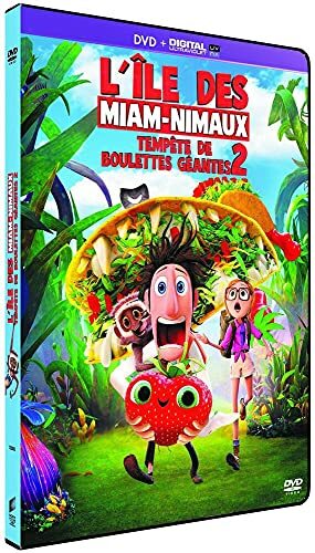Livrenpoche : Tempête de boulettes géantes 2 : L'île des Miam-nimaux - Cody Cameron, Kris Pearn - DVD