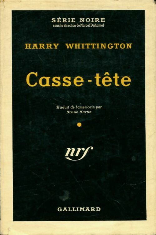 Casse-tête - Harry Whittington - Livre