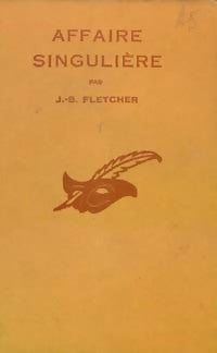 Livrenpoche : Affaire singulière - J.-S. Fletcher - Livre