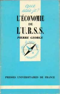 Livrenpoche : L'économie de l'URSS - Pierre George - Livre