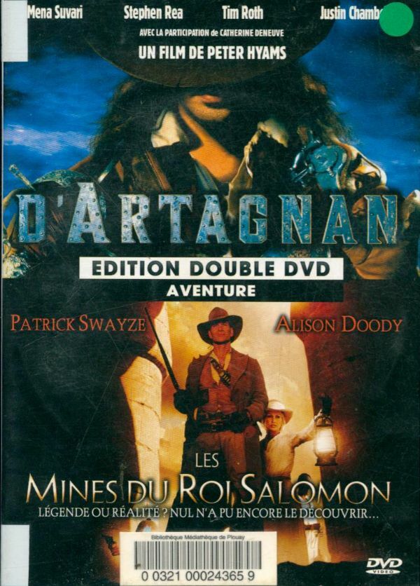Livrenpoche : D'Artagnan + - Peter Hyams, J. Lee Thompson - DVD