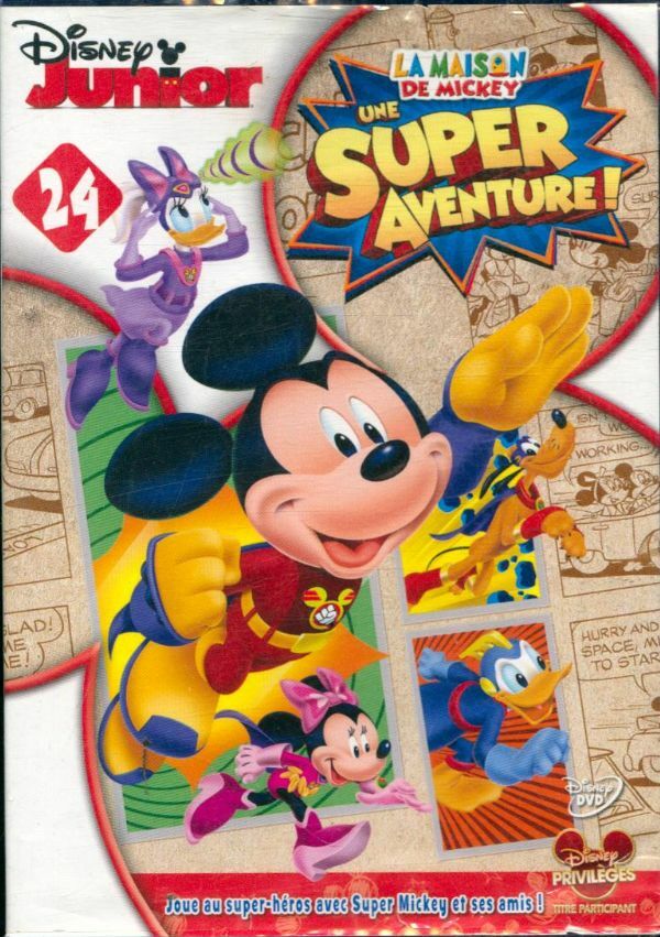 Livrenpoche : La Maison de Mickey-24-Une Super Aventure - Réalisateur Inconnu - DVD
