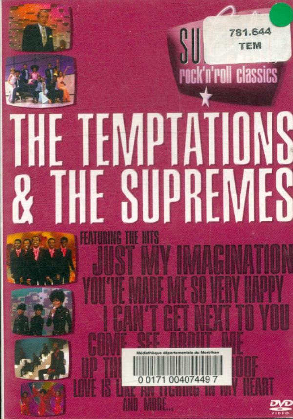 Livrenpoche : The temptations & the supremes - XXX - DVD