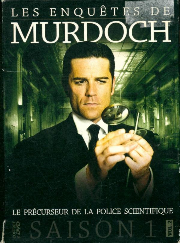 Livrenpoche : Les Enquêtes de Murdoch - Saison 1 - Vol. 2 - Coffret 3 Dvd - Farhad Mann, Don McBrearty, Shawn Thompson, John L'Ecuyer - DVD
