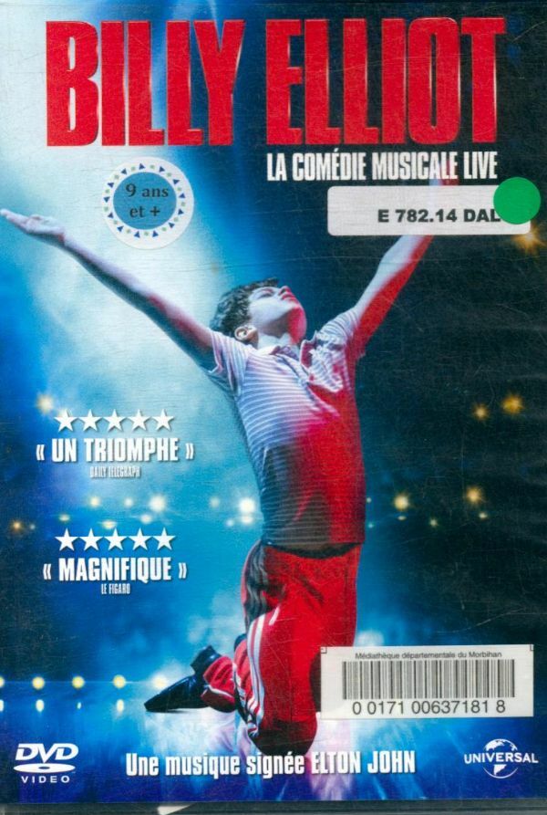 Livrenpoche : Elton John - Billy Elliot La Comédie Musicale Live - Elton John - DVD