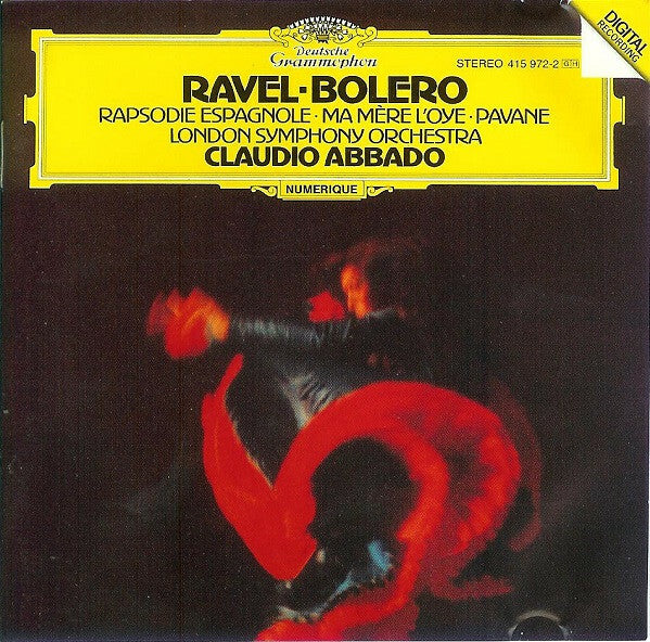 Livrenpoche : Ravel*, London Symphony Orchestra*, Claudio Abbado - Bolero ? Rapsodie Espagnole ? Ma Mère L'Oye ? Pavane - Ravel*, London Symphony Orchestra*, Claudio Abbado - CD