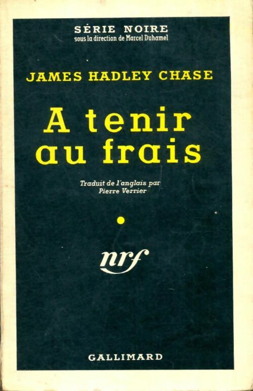 Livrenpoche : A tenir au frais - James Hadley Chase - Livre