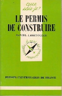 Livrenpoche : Le permis de construire - D. Labetoulle - Livre