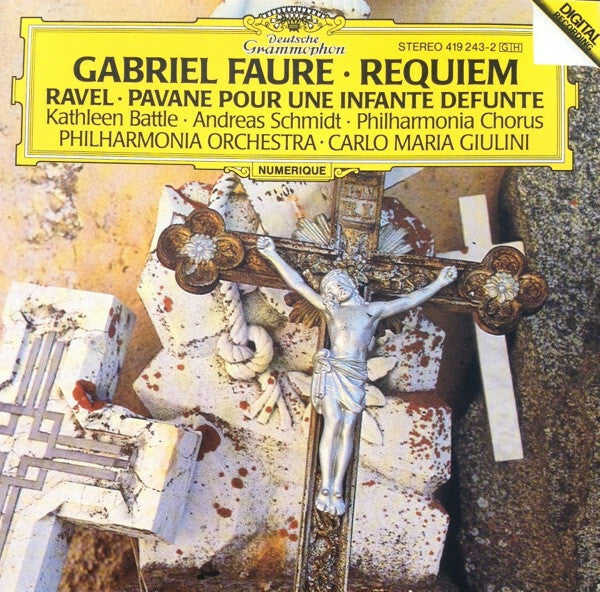 Livrenpoche : Gabriel Faure* / Ravel* - Kathleen Battle, Andreas Schmidt (2), Philharmonia Chorus, Philharmonia Orchestra, Carlo Maria Giulini - Requiem / Pavane Pour Une Infante Défunte - Gabriel Faure* / Ravel* - CD