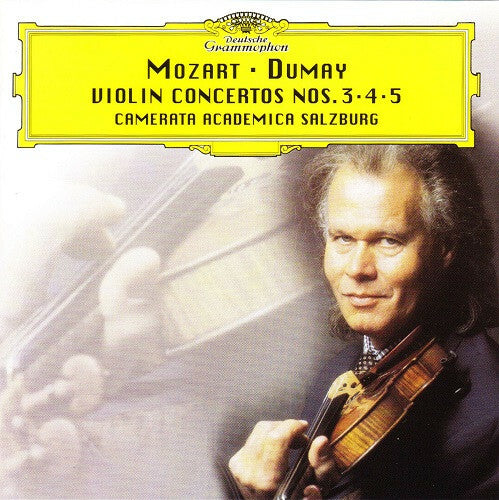 Livrenpoche : Mozart* ? Augustin Dumay ? Camerata Academica Salzburg - Mozart: Violin Concertos Nos. 3 ? 4 ? 5  - Mozart* ? Augustin Dumay ? Camerata Academica Salzburg - CD