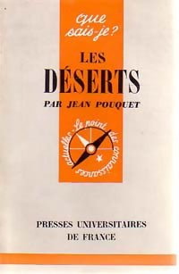 Livrenpoche : Les déserts - Jean Pouquet - Livre