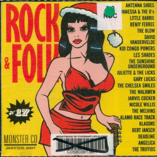 Livrenpoche : Rock & folk n°17 - Artistes Divers - CD